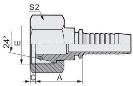 Stainless Steel High Pressure Fitting Set Female Thread NPT BSPT Thread 20411