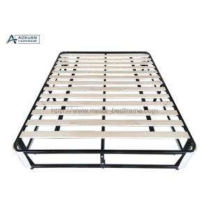 Quality Fabric Cover Bed Box Frame , King Bed Frame Box for sale