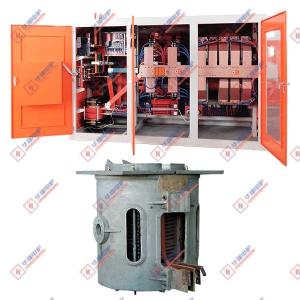 Quality Thyristor Induction Aluminum Melting Furnace System high efficiency for sale