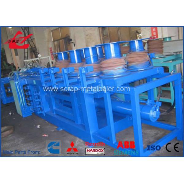 5 Wires Waste Plastic Bottle Baler Horizontal Baling Press CE Certified Y82W-125