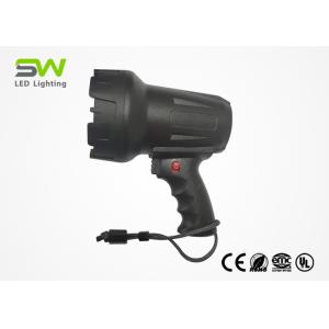 China Waterproof Rechargeable LED Spotlight Flashlight Li - Ion Battery High Brightness on sale