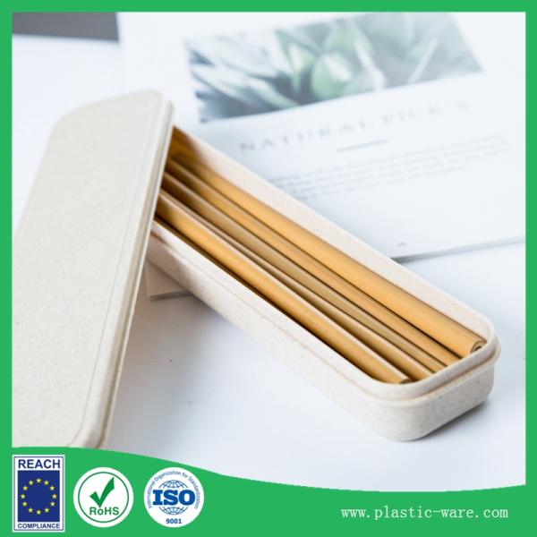 Supply Eco-friend natural bamboo drinking straws food grade reusable drinking straw