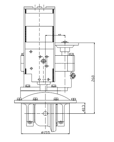 Reliable Forward Reverse Off Road Gearbox For XINYANG BMX XUV 300CC 4×2 Model