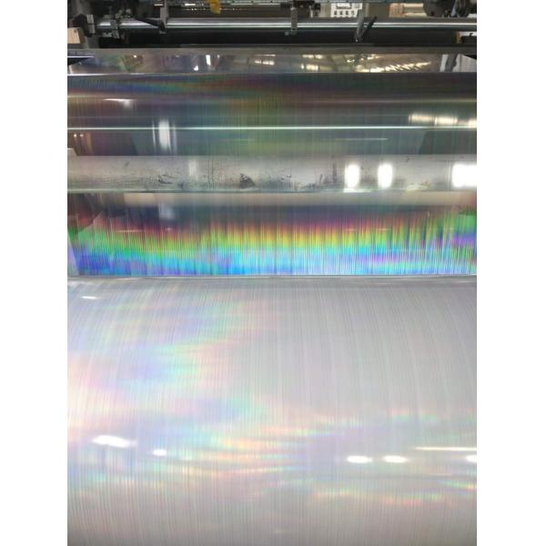 Soft PET Film Transparent Holographic Cold Lamination Film for Professional Finishing