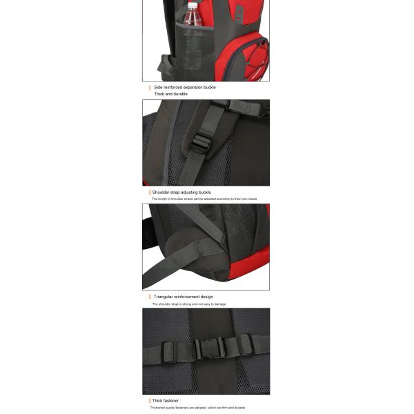 40L 60L 80L Waterproof Hiking Backpack ISO Lightweight Camping Backpack