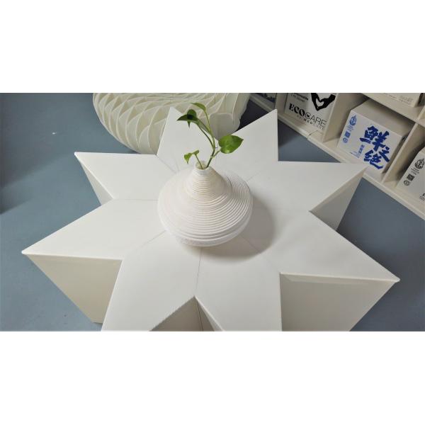 ISO9001 Polygonal Corrugated Plastic Table Thickness 5mm