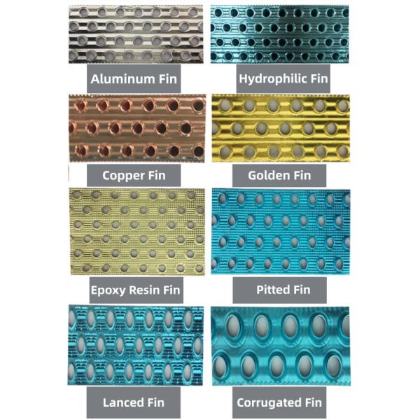 Aluminum Fin Copper Tube Condenser 3.0 MPa for HVAC Systems