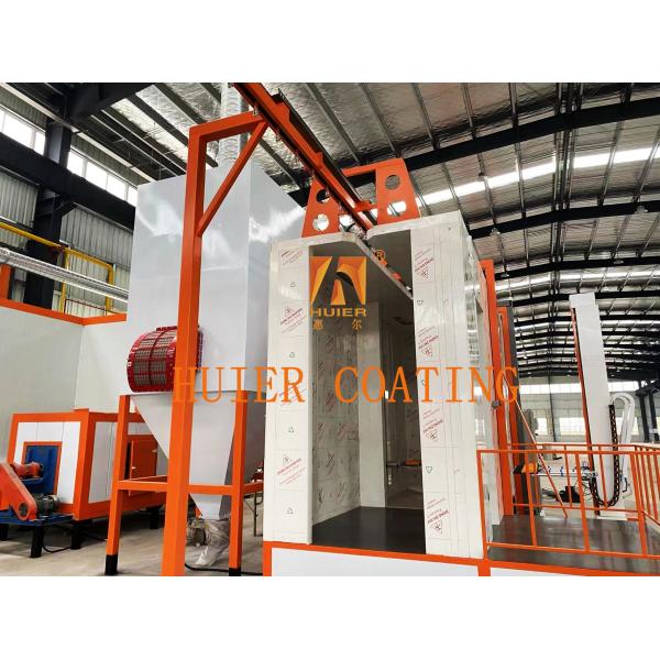 12000Gauss Electrostatic Fluidized Bed Powder Coating Line For Enhanced Finish