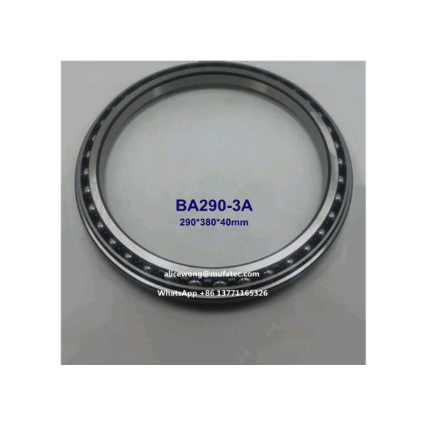 BA290-3 BA290-3A excavator bearing angular contact ball bearing 290*380*40mm