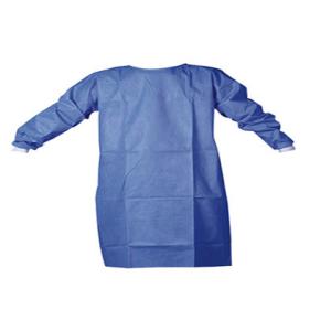 Quality Latex Cotton Disposable Surgical Gown Spunlace Surgery Clothing Fluid Resistant for sale