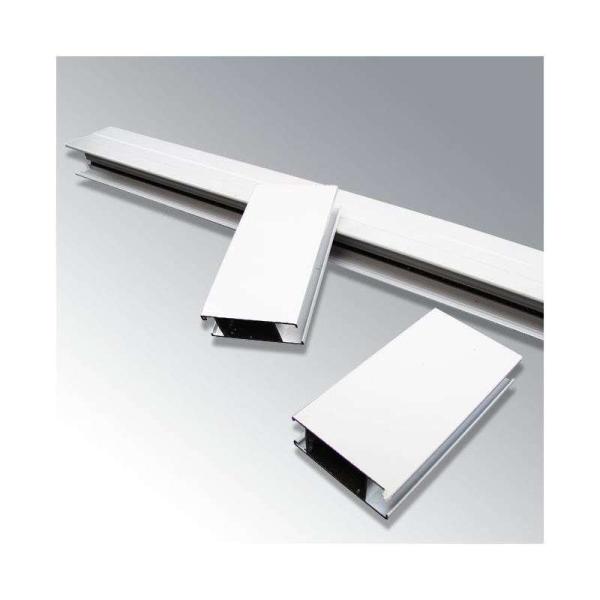 High Formability Triple Sliding Aluminium Window Profiles Rectangle Shaped T5 T6 Temper