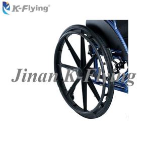 Walking Assist Height Adjustable Lightweight Wheelchair Foldable Disabled