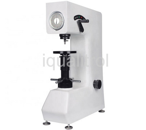 Quality Mechanical Rockwell Hardness Tester Machine Manual Loading Dial Reading Accuracy ±1.0HR for sale