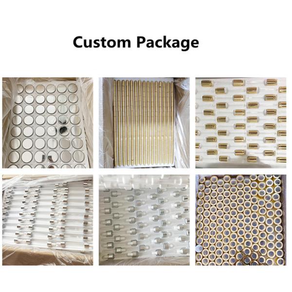 Glossy Gold Silver Aluminum Plastic Bottles Caps 11mm Essential Oil Perfume Bottle Lids