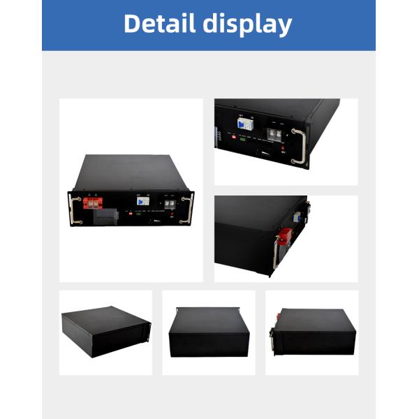 Hot selling rack type 48V lithium iron phosphate battery 48v100ah Solar Energy Storage System for 10kw 20kw 30kw 50kw