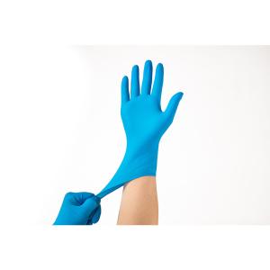 Quality Safety Examination Nitrile Blend Gloves 6.0g 270mm Tattoo for sale