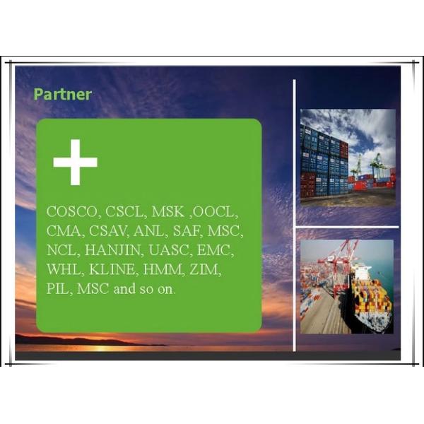 FCL 20FT 40HC Shipping Service from China to Europe 15-25 Days Transit