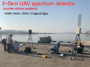 Quality 3~5kM 5° RMS IP65 3s Spectrum Drone Detection System for sale