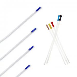 China 14Fr Medical Sterile Urethral PVC Intermittent Catheter For Male And Females on sale