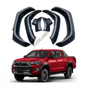 Quality Off Road Car Body Kit Wheel Arch Fender Flares For Hilux Rocco 2020 2021 Exterior Accessories for sale