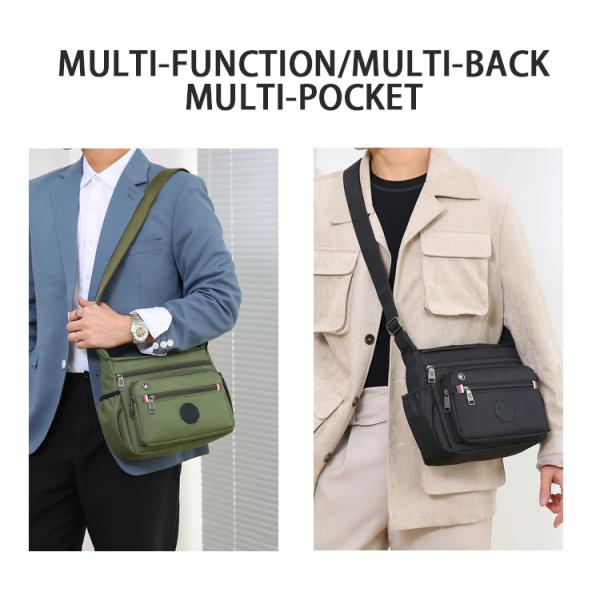 Sympathy Casual Men's Messenger Bags Shoulder Sling Bags High Capacity