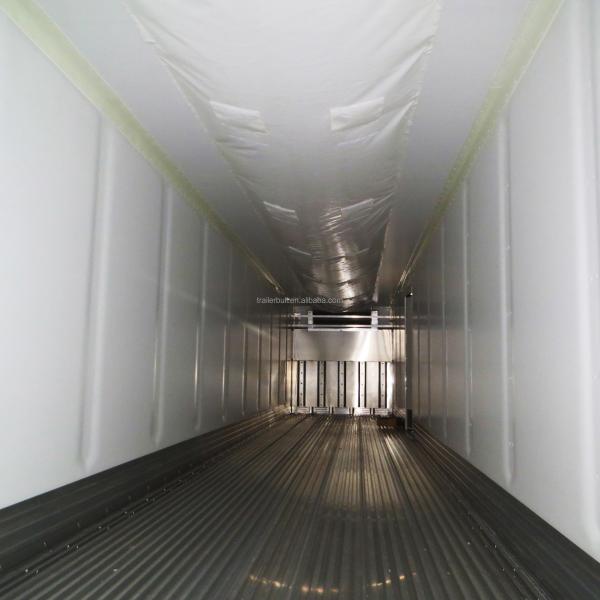 Aluminum Composite Sandwich Insulation Walls 53FT Reefer Truck Semi-Trailer