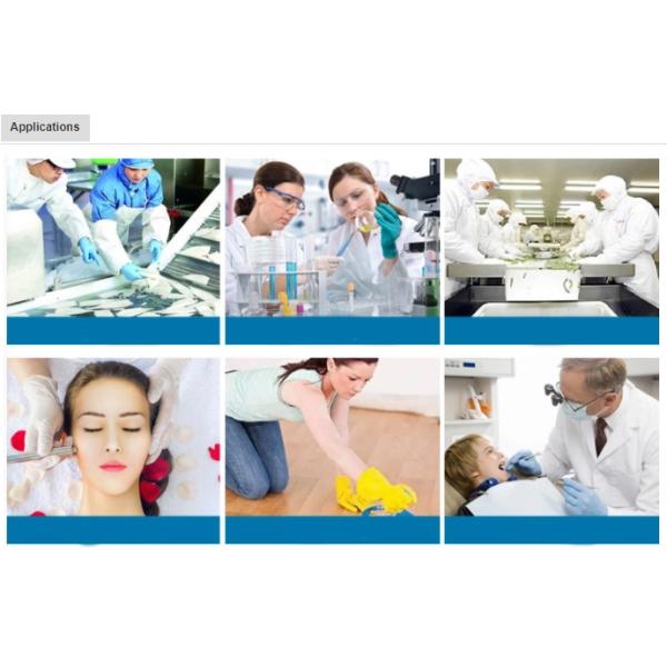 Disposable Medical powder-free Nitrile gloves, Natural Latex Medical Examination InStock Latex Gloves