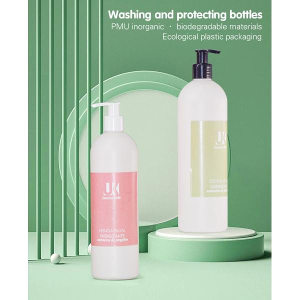 400ml Customized Color And Logo PMU Bottle PP pump Skin Care Packaging Washing And Protecting Bottle UKL28