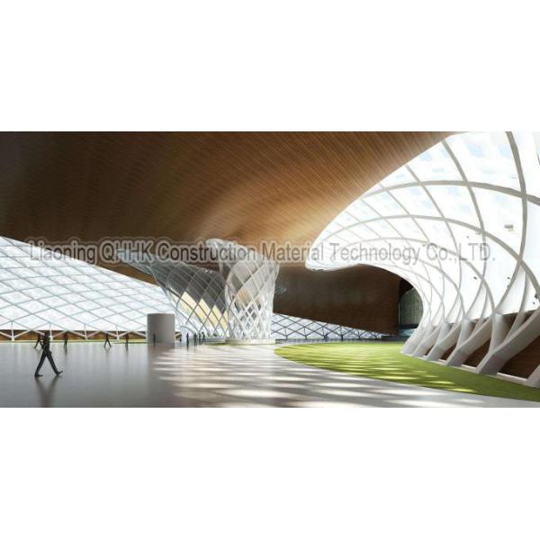 Low Carbon Prefabricated Steel Structures Steel Bolt Ball Structure Frame Swimming Pool