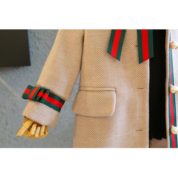 100cm 39in Girls Winter Children'S Clothing Solid Vintage Pink Wool Coat