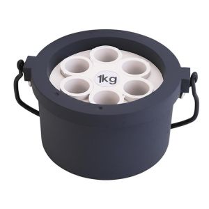 Buy cheap 1kg Capacity Ceramic Carbon Container with Crucibles from wholesalers