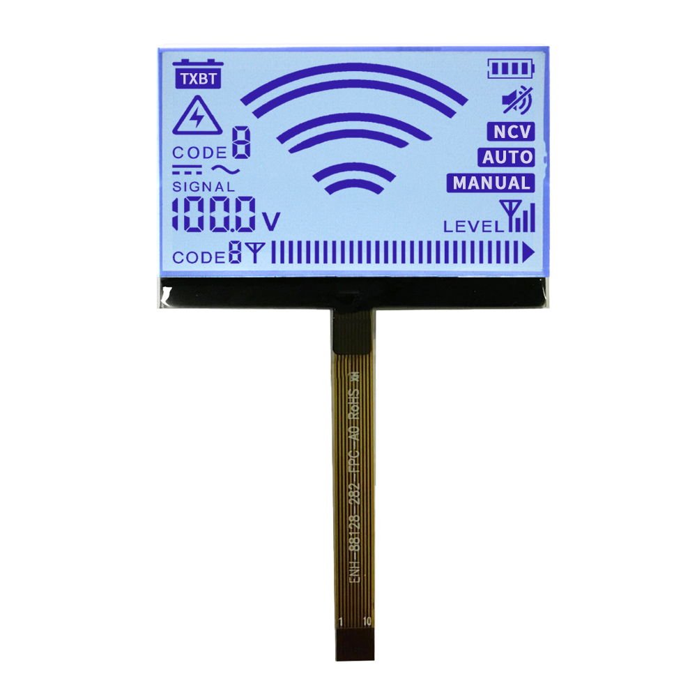 Quality Custom FSTN Segment LCD Display Digital Screen Monochrome Display OEM LCD for sale