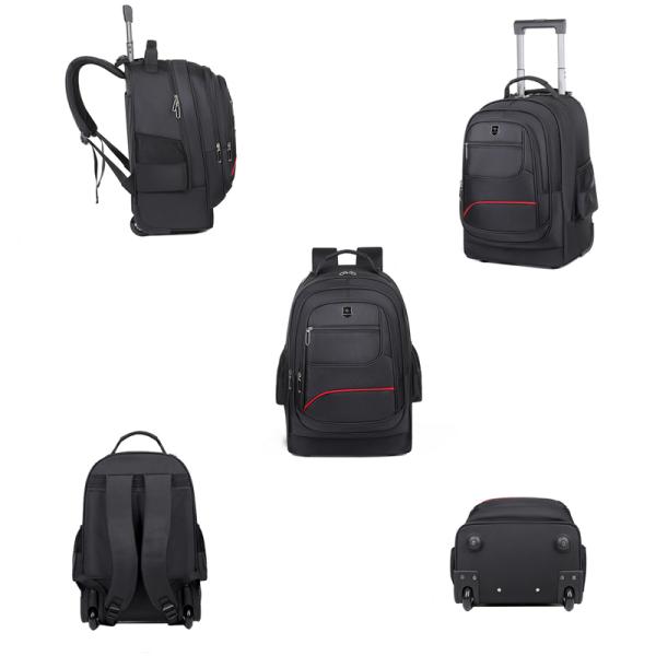 Sympathybag High Quality Business Laptop Backpack Travel Bag School Trolley Bag Luggage Trolley Backpack custom logo backpack