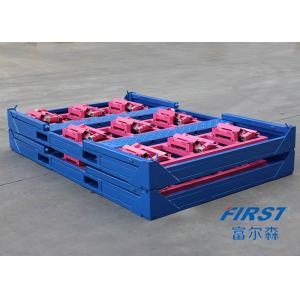 Quality 2000KGS 4 Layers Detachable Stackable Steel Pallets for sale
