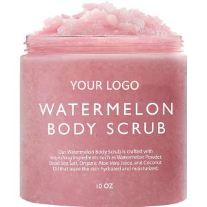 China Whitening Gentle Exfoliating Smoother Watermelon Body Scrub on sale