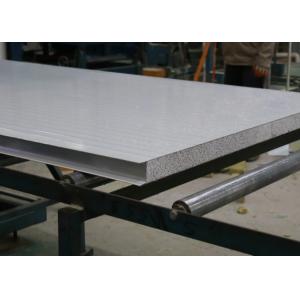 China Waterproof 80kg/M3 Wall Insulation Silica Sandwich Panel on sale