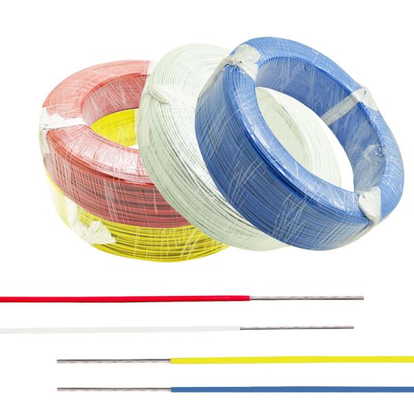 Heatproof PTFE Insulated Wires Single Core With Various Colors