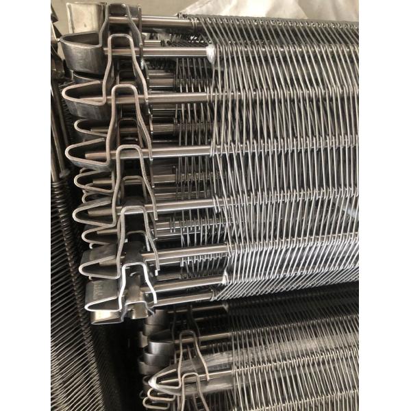 Heat Resistant Stainless Steel Spiral Wire Mesh Belt for Food Cooling Industry