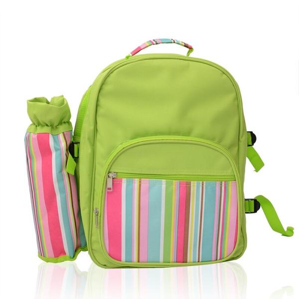 PVC Detachable Insulated Picnic Tote Tear Resistant Healthy Full Tableware