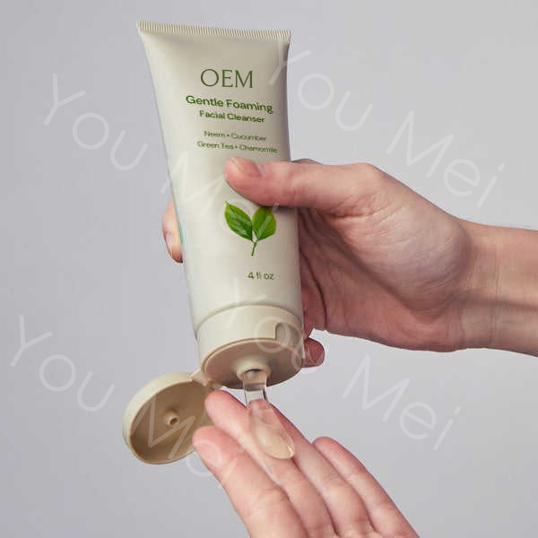 Green Tea Facial Skincare Set Package Face Wash Gel Niacinamide Serum For Oily Skin