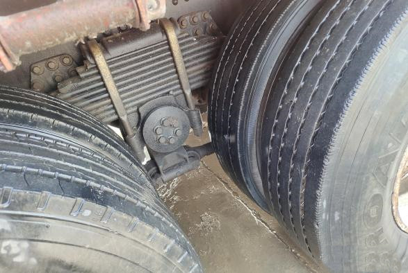 JAC 600Nm Used Dump Truck 350HP Column Plate Cargo Truck