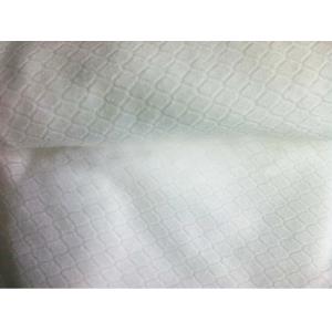 Buy cheap Embossed 70gsm White Spunlace Nonwoven Wipes Non Woven Fabric Roll from wholesalers