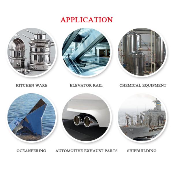 SGS Approved Stainless Steel Sheets For Walls SS 309 2D Surface 4x8