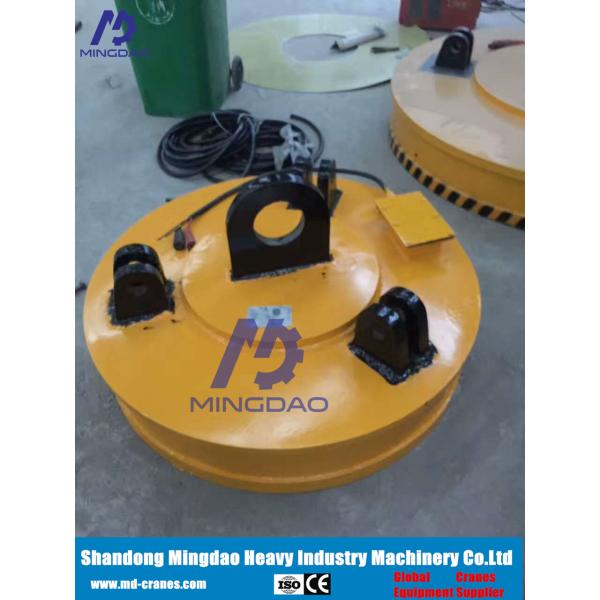 Electromagnetic Lift for Overhead Bridge Using, Waste Steel Transport Electromagnetic