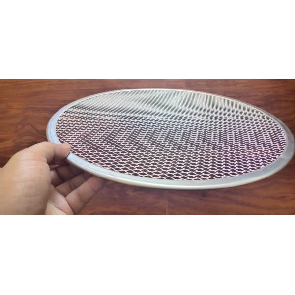 11-inch Perforated Pizza Pan Hard Anodized Non Stick Pizza Baking Pan Round Thickened 1.5mm Non Baking Pan