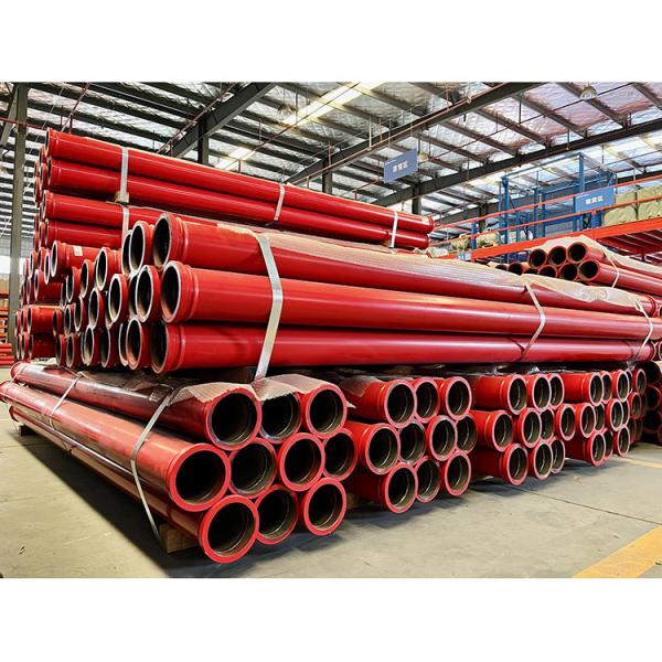 DN125 Concrete Pump Pipes For Putzmeister Zoomlion Schwing Concrete Truck Pumps