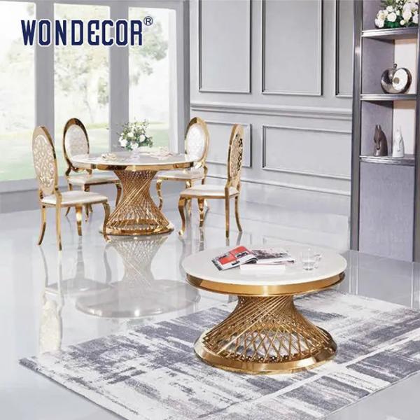 Marble Countertop Luxury Furniture Art For Living Room And Hotel Lounge