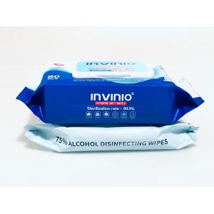 Quality Antibacterial Sanitizing CE Disinfectant Wet Wipes for sale