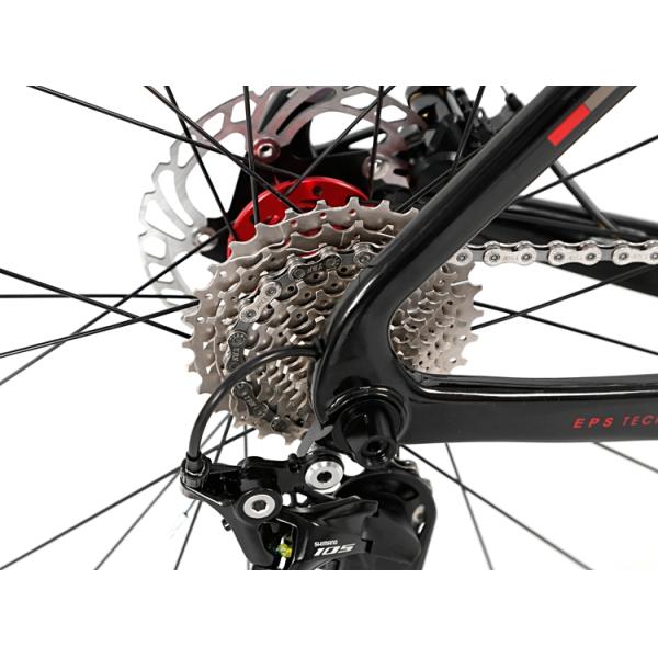 Frame Carbon Road Bike Twitter 700c 25c Carbon Fiber Frame Roadbike 22 Speed Bicycle for Men Shimano Groupset Wheel Size 700c