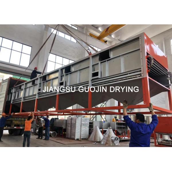 Fruit Vegetable Dehydrate Tunnel Conveyor Mesh Belt Dryer 2x10 Meter